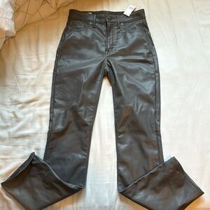 GAP leather pants